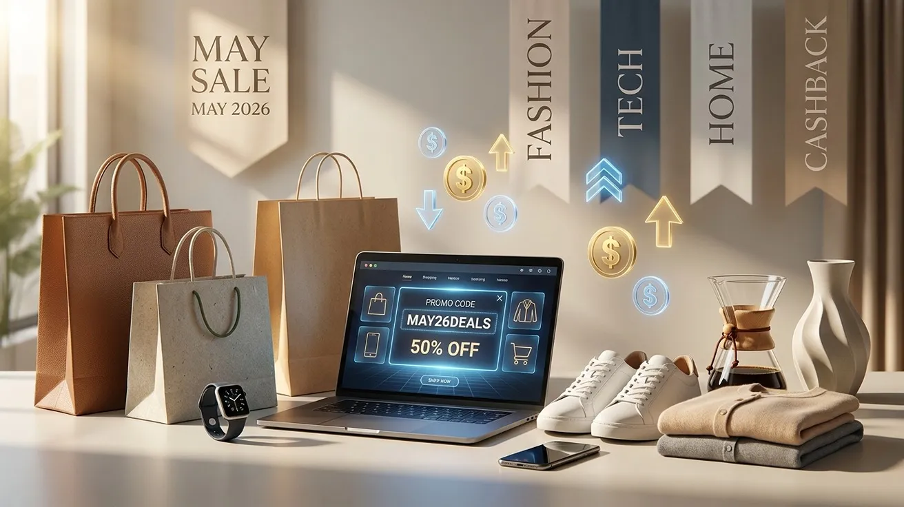 Best May Coupon Codes of 2026: Save More on Fashion, Tech, and Home Essentials