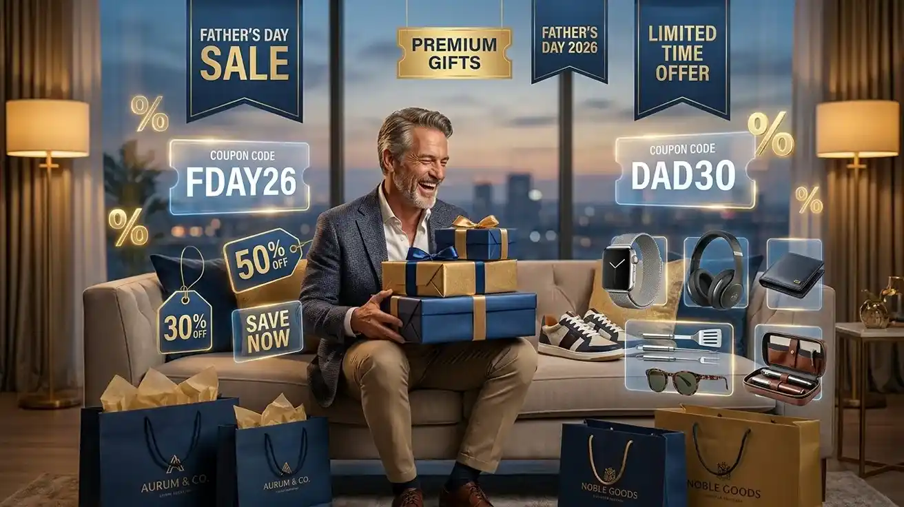 Top 15 Father's Day Coupon Codes to Save Big on Gifts This Year