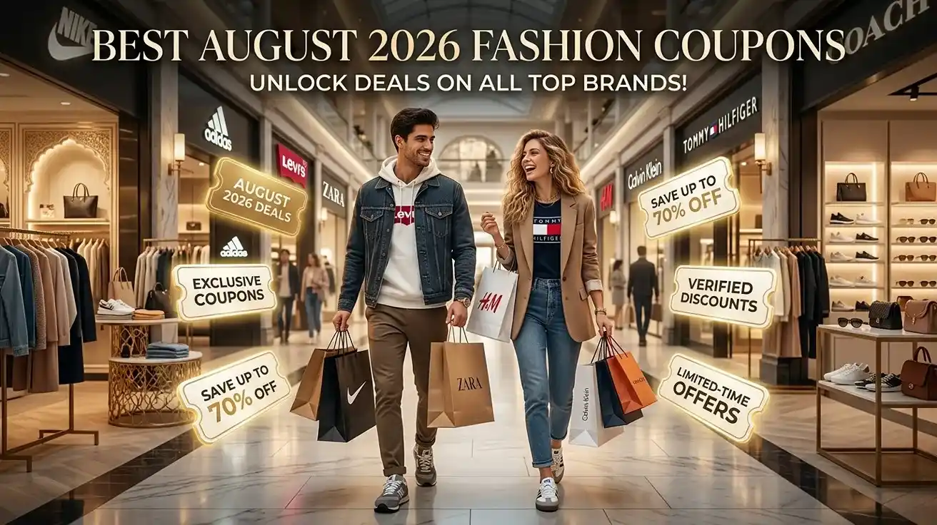 Best August 2026 Fashion Coupons: Top Clothing Brands with Exclusive Discounts – The Complete 2026 Savings Guide