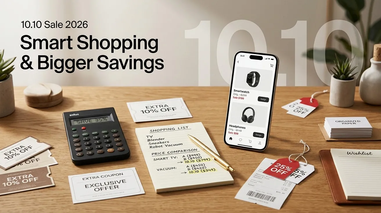 How to Save More on the 10.10 Sale 2026: Smart Coupon and Shopping Tips
