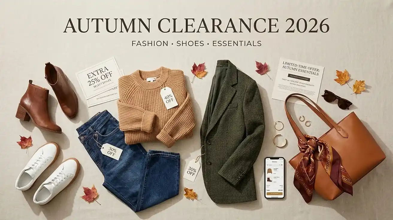 Autumn Clearance 2026: How to Save on Fall Fashion, Shoes and Everyday Essentials